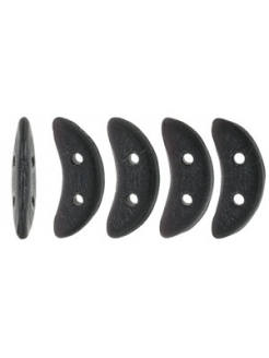 Crescent, Matte - Jet, 35pcs.