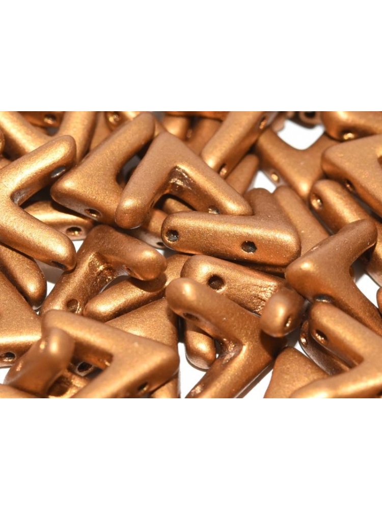 AVA BEAD 10 X 4 MM BRASS GOLD, 10vnt.