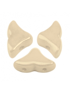 Helios® par Puca® 6x10mm, OpaqueBeige Ceramic Look, 20vnt.