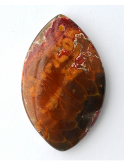 Dragon veins agate pendant bead