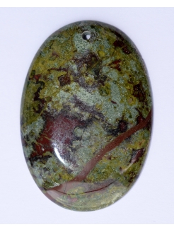 Dragon Blood Jasper pendant bead