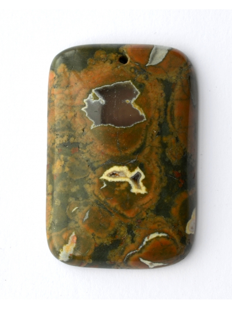 Kambaba Jasper pendant bead