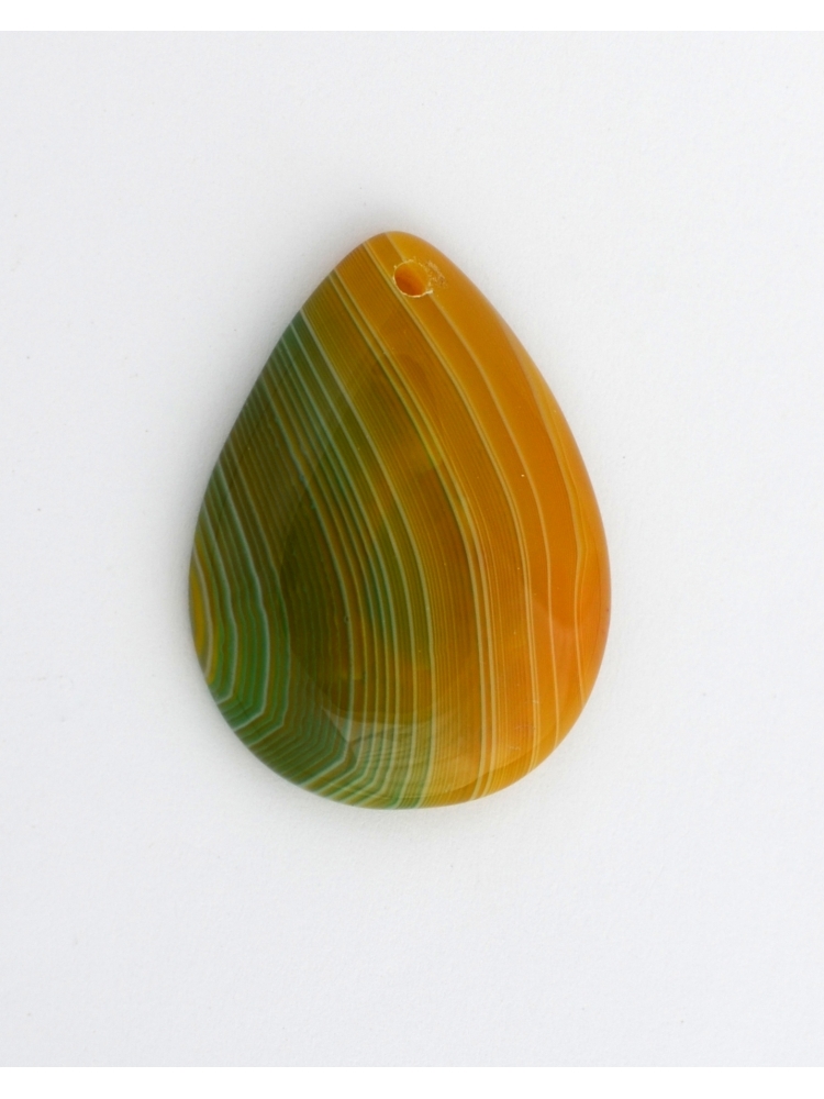 Stripes Agate Pendant Bead