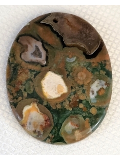 Kambaba Jasper Pendant Bead.