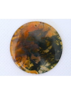 Moss Agate Pendante