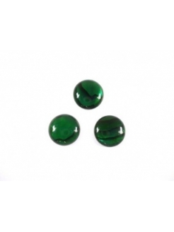 30179 "Abalone" kriauklės kabošonas žalios sp. 10mm, 1vnt