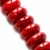 Marmuras raudonas (dažytas), disko formos 8x4mm, 1vnt